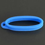 bracelet silicone rouge simple anneau blanc vert noir rose bleu unicolore opacité