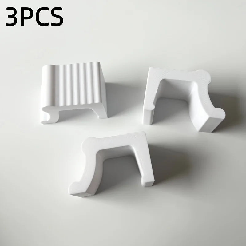 supports pots fleurs noirs modernes plantes pot set opaques