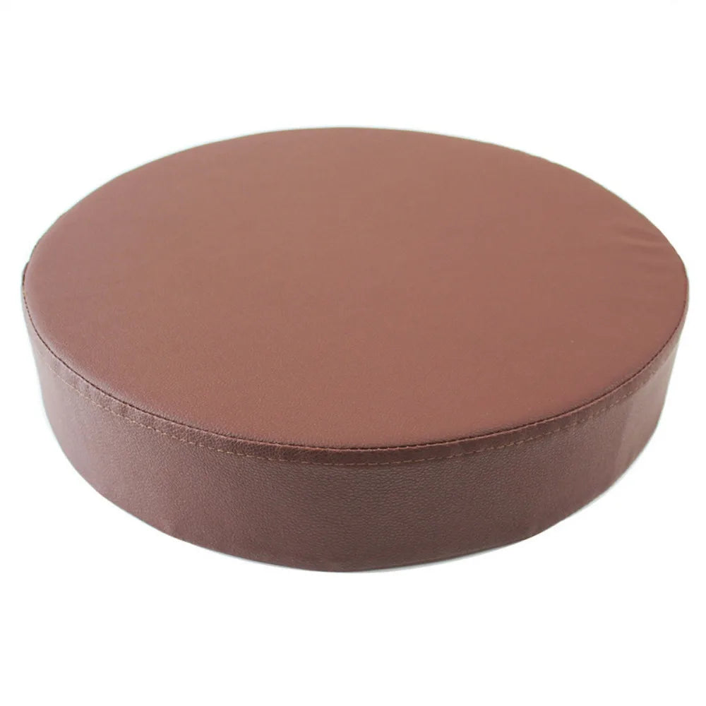 coussin rond uni imperméable mousse pe tissu moderne couleur bleu foncé rouge vert beige