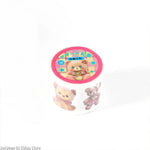 peluches miniatures adhésives scrapbooking cartoonesques ours lapins chiens