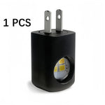 lampe nuit rechargeable led moderne adhésive blanc minimaliste prise eu us