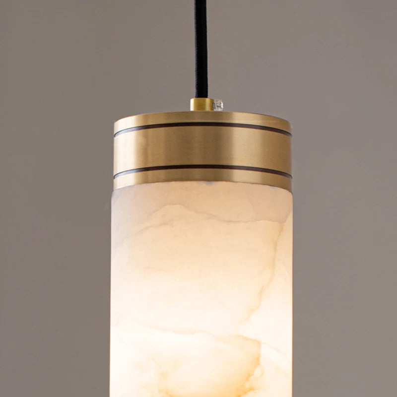 suspension lumineuse marbre moderne blanc doré réglable e27 led chambre salon