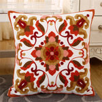 housse coussin coton ethnique boho chic motifs floraux mandala voiture