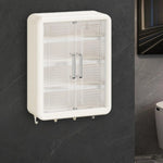 armoire pharmacie blanche armoire murale moderne étagères clips facile mur blanc sans tracas