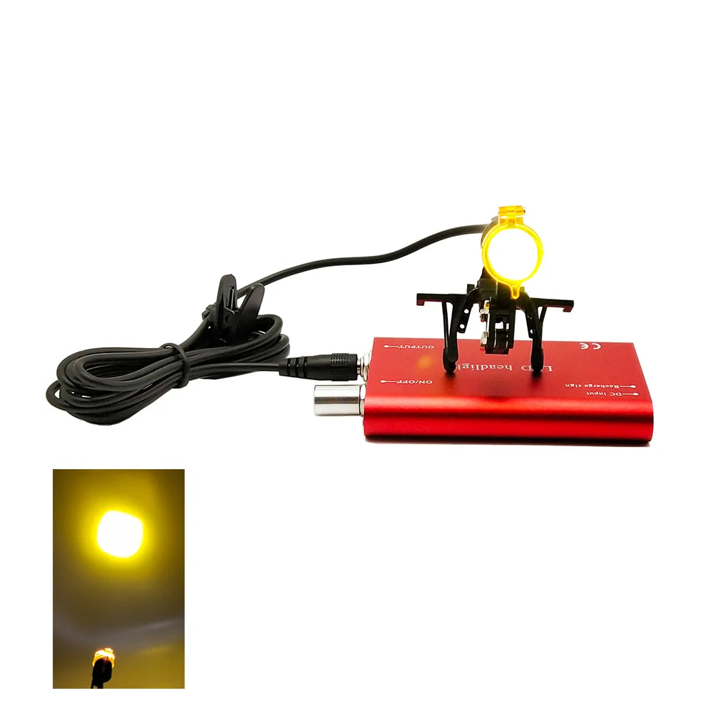 lampe frontale led noir rouge bleu blanc intense clip moderne rechargeable lux