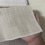 rideau store lamelles tissu beige texture lin moderne opacité sécurité uv puits lumière horizontal