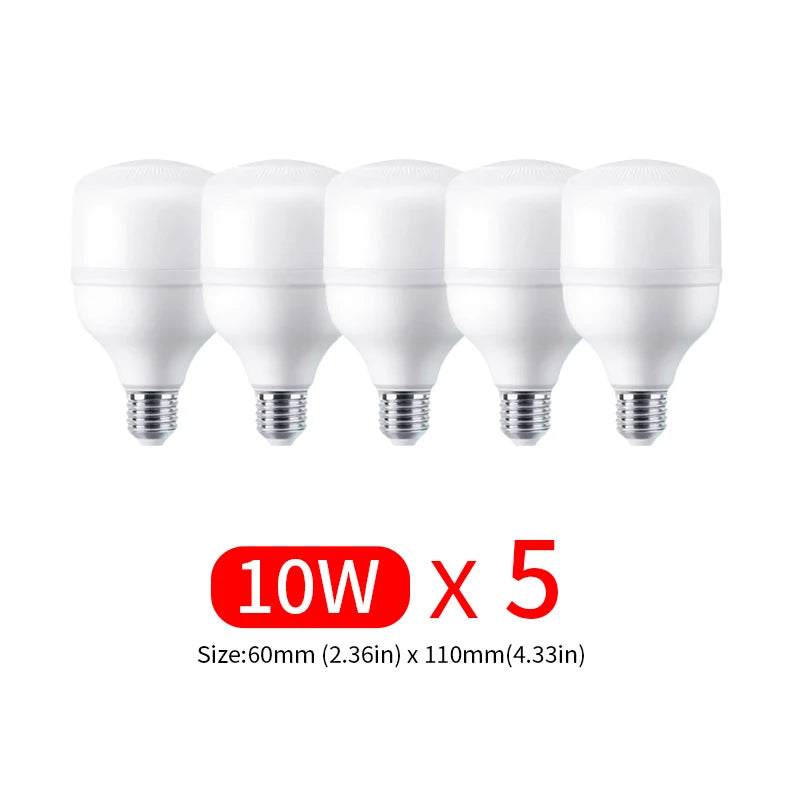 ampoule led e27 2700k 6500k blanc mat moderne 50000h 10w 15w 20w 30w 40w