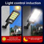 lampe solaire extérieure moderne noire led bras articulé capteur mouvement