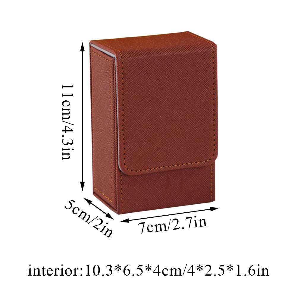 boîtes bijoux simili cuir rouge marron gris noir modernes fermoirs rangement durable