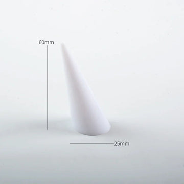 présentoir bagues triangle transparent blanc noir décoration strass commercial erotique portable