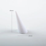 présentoir bagues triangle transparent blanc noir décoration strass commercial erotique portable