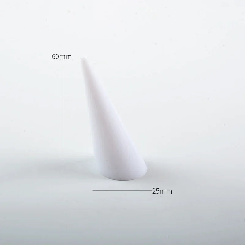 présentoir bagues triangle transparent blanc noir décoration strass commercial erotique portable