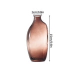 vases verre transparent diamant rose bleu gris vert moderne