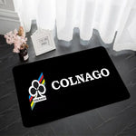 tapis noir colnago moderne imperméable antidérapant salon entrée exercice extérieur oriental 60x180cm