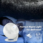projecteur d'étoiles blanc moderne veilleuse éclairage nuit chambre enfant vacances instructions
