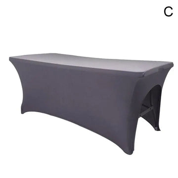 lit massage housse élastique noir gris blanc salon beauté professionnel moderne