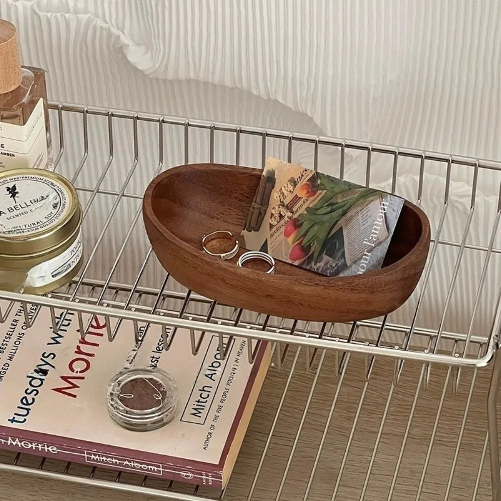 boîtes rangement bois minimaliste marron bijoux papier stylo accessoires organisation moderne rusticité