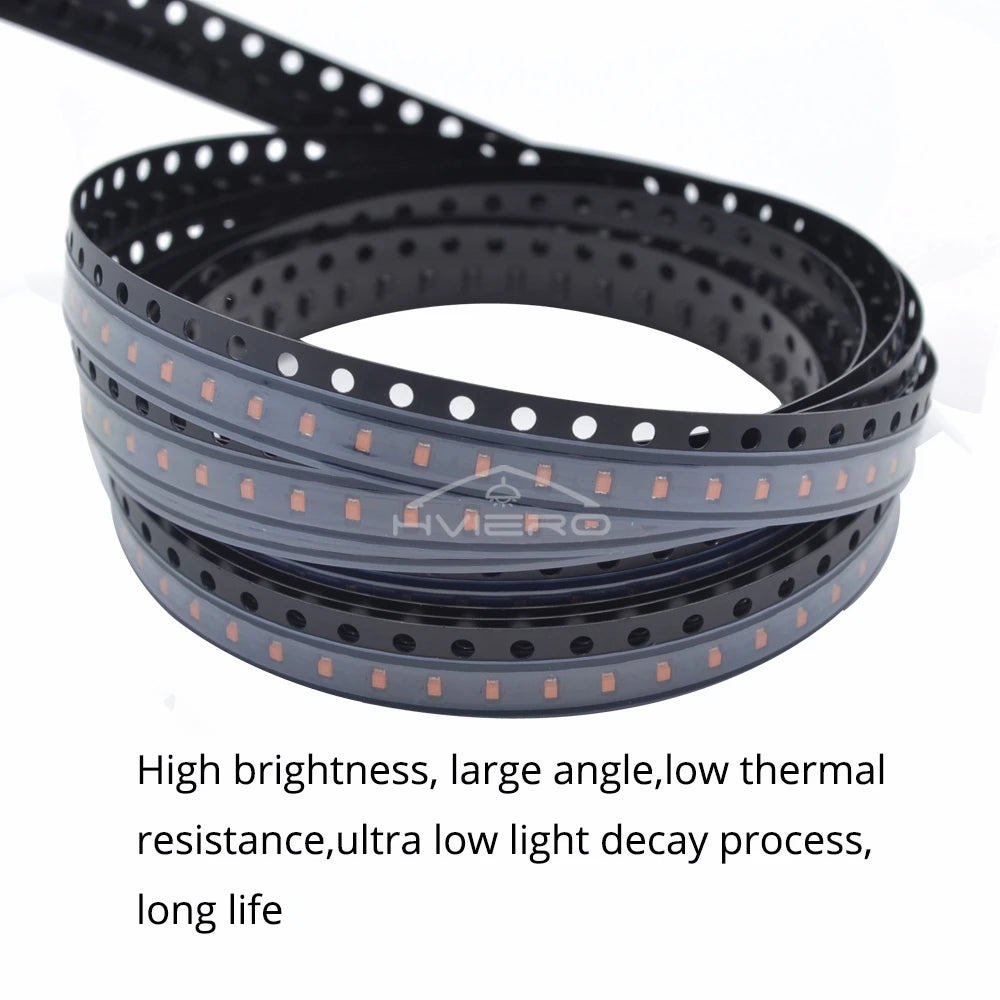diodes led smd 0603 bleu vert rouge blanc chaud jaune blanc rose violet orange