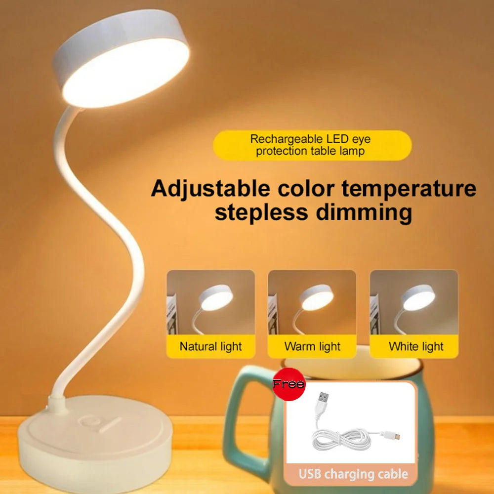 lampe rechargeable led blanc moderne interrupteur bouton poussoir cable usb flux lumineux minimaliste