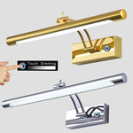 lampe led moderne or argent noir fixée mur éclairage intérieur cuisine chambre coucher salle