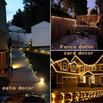 guirlande lumineuse led multicolore moderne 32m 300leds extérieure solar ip65