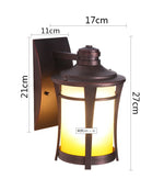 lampe murale bronze classique rustique texture métallique finition lisse extérieure étanche ip65 moderne