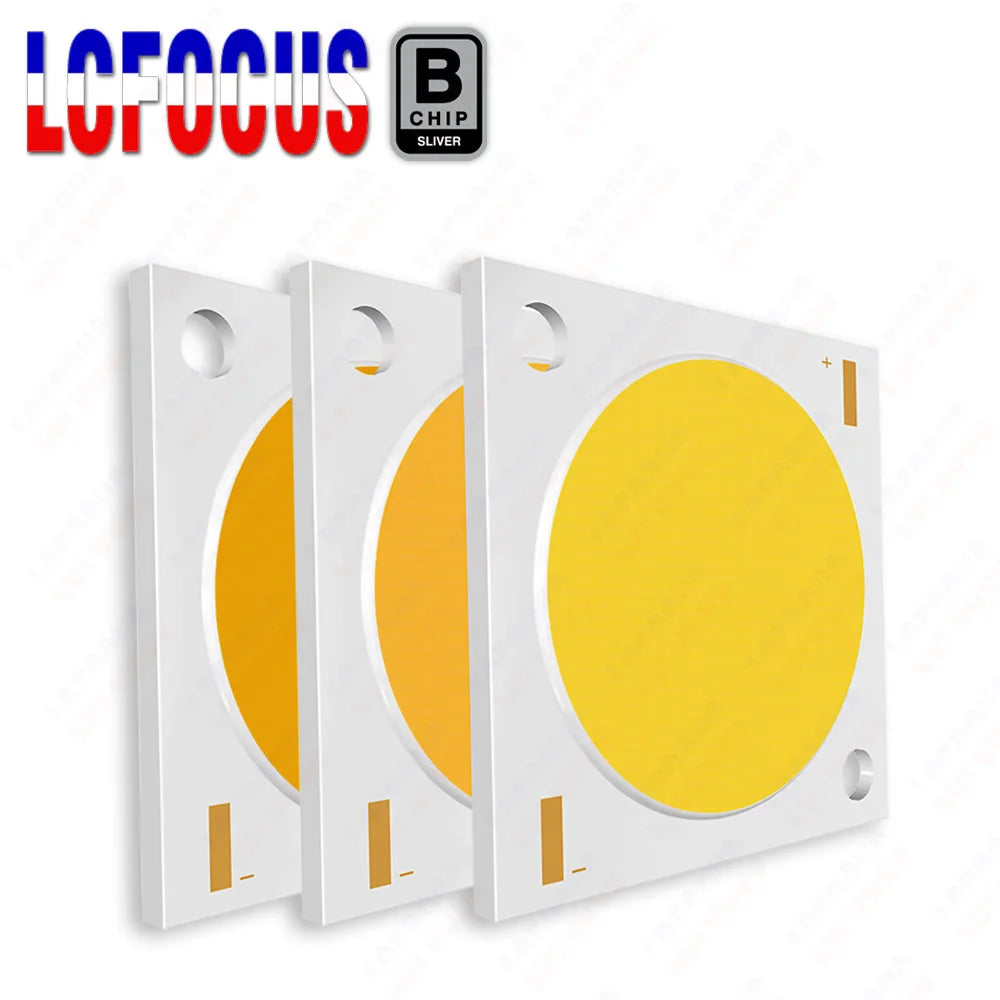 puce led cob ronde haute puissance blanc chaud neutre froid projecteur moderne