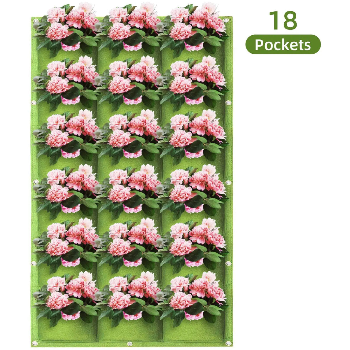 sacs culture plantes mur vert moderne 50x100cm 49 poches