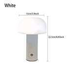 lampe table moderne rechargeable led 5v blanc orange vert noir touch switch bas haut