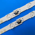 bande lumineuse led blanc moderne clips fixations connecteurs électriques orifices