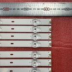 bandes led blanc moderne connecteurs électriques aluminium réutilisable 500mm 660mm