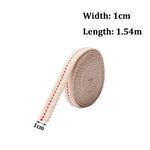 ruban tissé coton beige clair 1cm 1.3cm 1.5cm 2cm 1m 10m rustique artisanal
