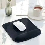 tapis souris ergonomique noir gris orange rouge adhésif doux moderne fonctionnel repose poignet