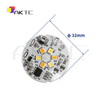 plaque led nuit blanc circulaire rechargeable controle tactile 3000k 6000k cct
