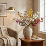 décoration intérieure bouquet artificiel fleurs naturelles vase rectangulaire multiusage anniversaire mariage