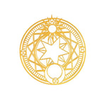 autocollants géométriques dorés motifs étoiles cercles symboles adhésifs décoration ordinateur artisanat bijoux minimaliste usage