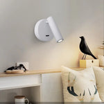 appliques murales led modernes réglables chambre salon entrée luminaire minimaliste rotation inclinaison bras orientable