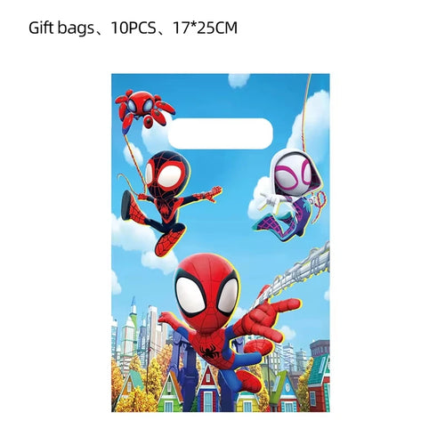 ensemble décoration anniversaire enfant spider man assiettes gobelets ballons guirlande figurines serviettes décorations