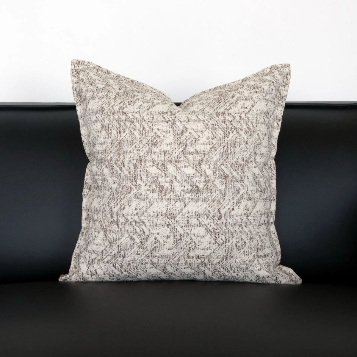 housse coussin motif floral blanc beige contemporain décoratif auto adhésif polyester