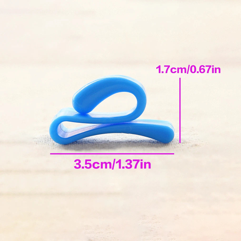organiseurs clés plastique clip utilitaires vert orange bleu blanc vendu lot