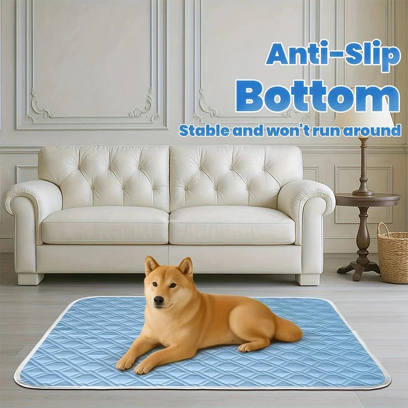 tapis refroidissement été bleu clair quilted géométrique moderne absorbant transpiration taille xl xxl