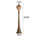 lanterne vintage dorée moderne rétro motifs géométriques extérieur ip65 led