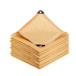 toile parasol beige clair moderne résistante UV 2x2m 2x3m 2x4m clips fixation