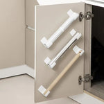 porte objets mural blanc réutilisable adhésif moderne minimaliste stockage rangement sacs petits objets
