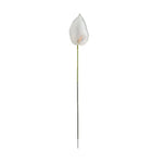 fleurs artificielles anthurium rouge blanc vert violet tiges flexibles décoration maison mariage anniversaire
