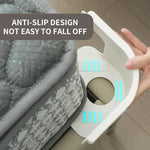 supports lit clips anti dérapants blanc gris modernes fonctionnels