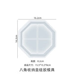 cache plante hexagonal transparent violet vert bleu blanc moderne minimaliste silicone bricolage fleur rangement