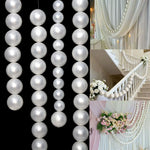 guirlande blanches mariage anniversaire décoration élégante occasion fête rondes brillantes