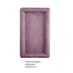 plateau bijoux velours moderne vert beige rose gris noir exposé domicile