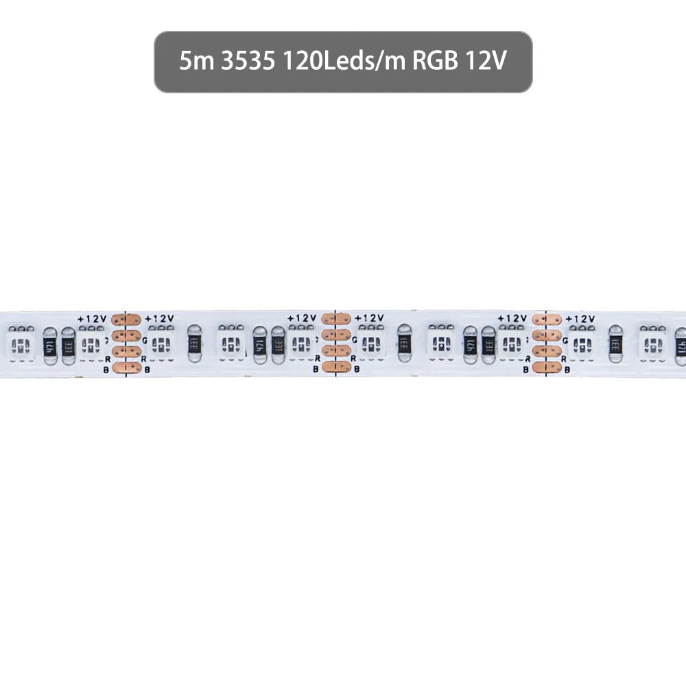 ruban led blanc moderne 120 leds adhésif ip30 24v 12v décoration maison